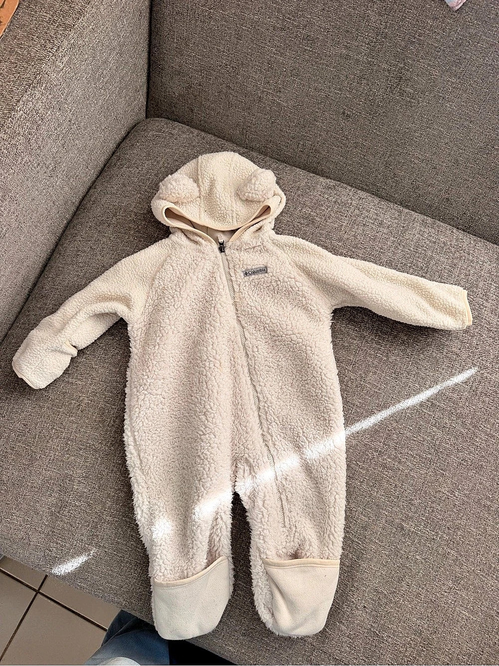 Columbia Foxy Baby Sherpa Bunting Cream Baby 6-12M